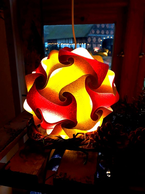 Stecklampe Rot-Gelb